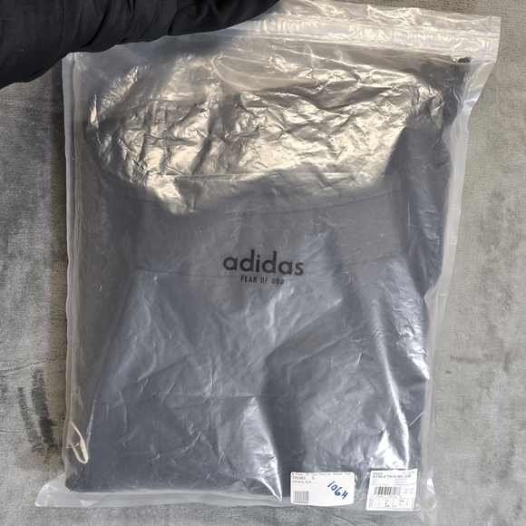 Adidas X Fear Of God Essentials FOG Oversized Tank Top Muscle Shirt Size Small - Picture 7 of 7